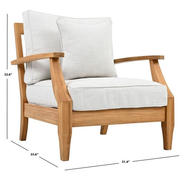 Martinique Teakwood Patio Arm Chair