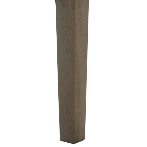 Martinique Wood Patio Coffee Table in Light Gray - The Mayfair Hall