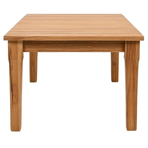 Martinique Wood Patio Coffee Table in Teak