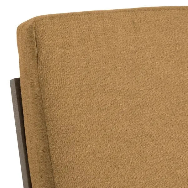 Vincent Wood Chaise Lounge Chair in Brown with Adjustable Back and Leg - The Mayfair Hall