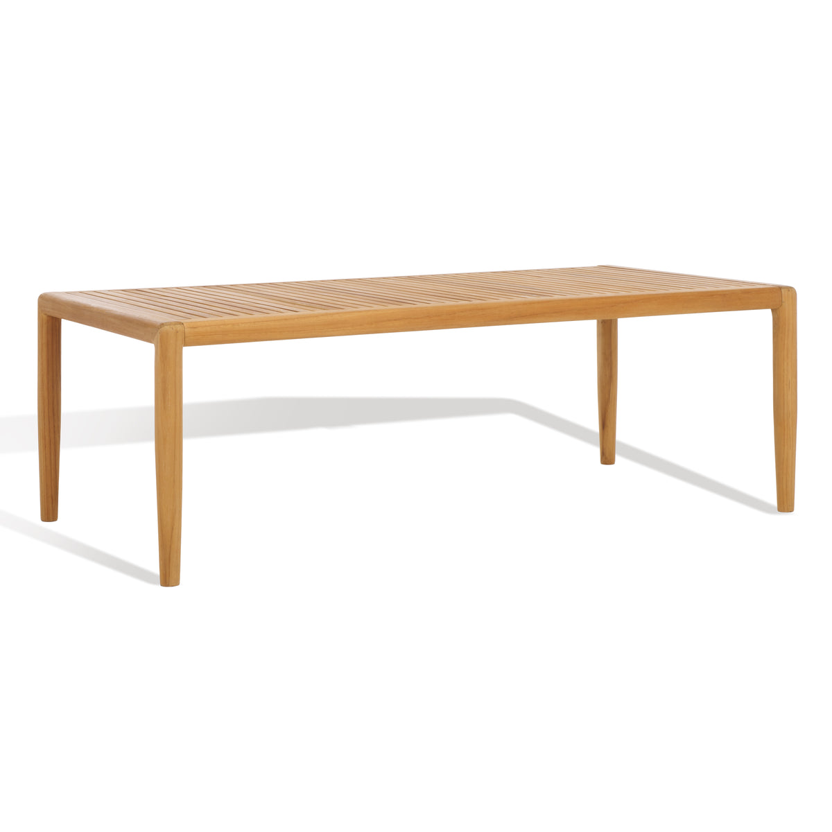 Tortuga Eucalyptus Patio Coffee Table in Natural