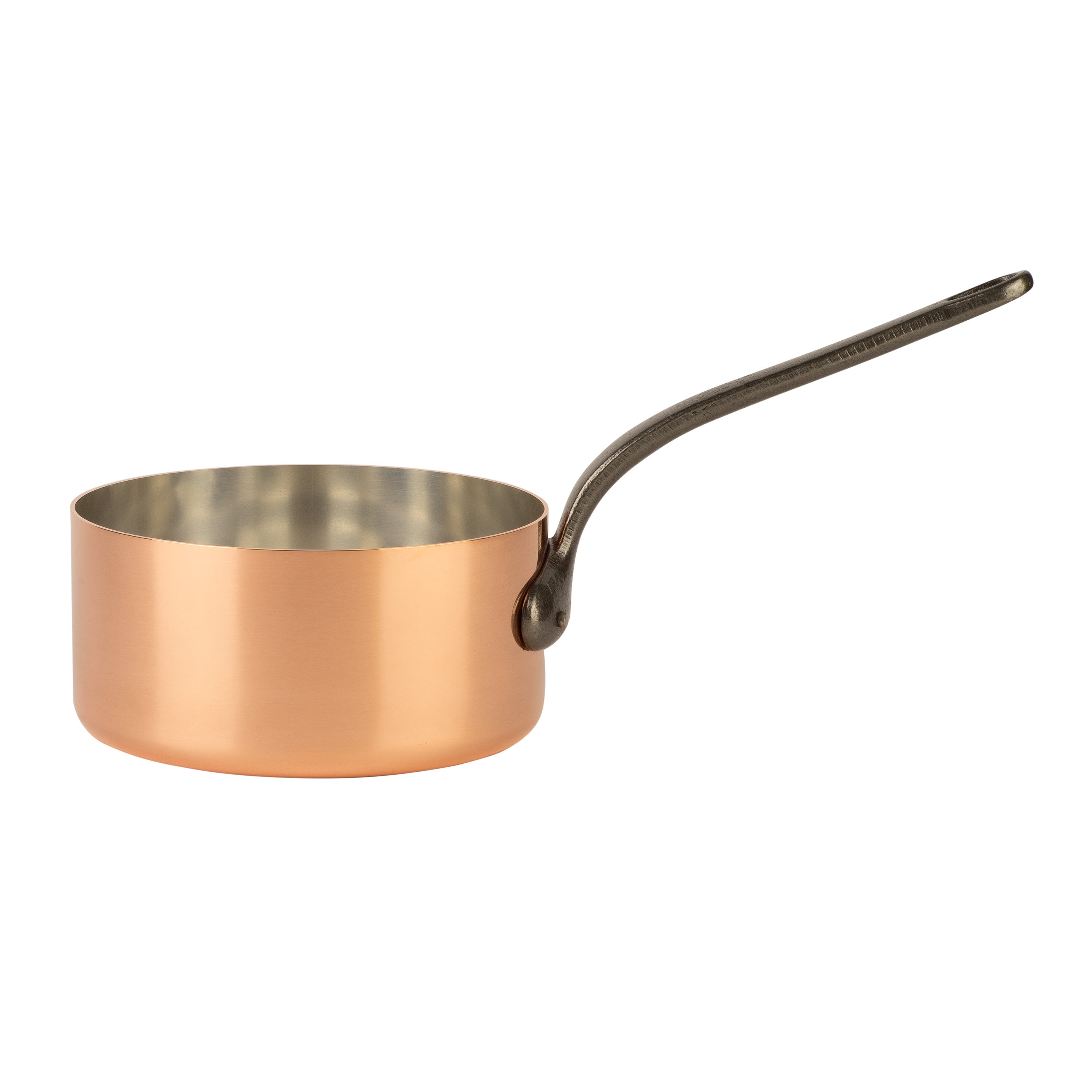 Tinned copper saucepan