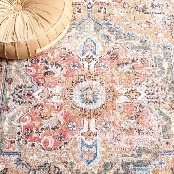 Cornelia Polypropylene Rug in Gold - The Mayfair Hall