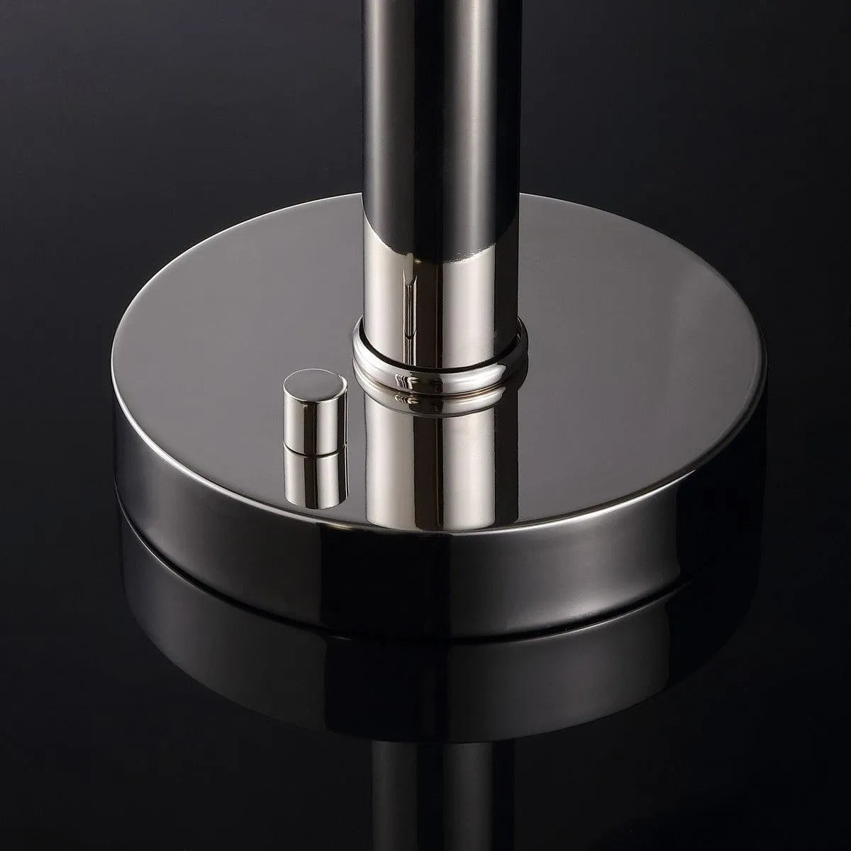 Safavieh Harvey Aesthetic Metal Dome Table Lamp in Nickel