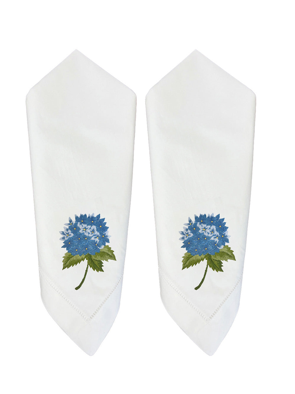 Dinner Napkin, Hydrangea (White), Set of 2