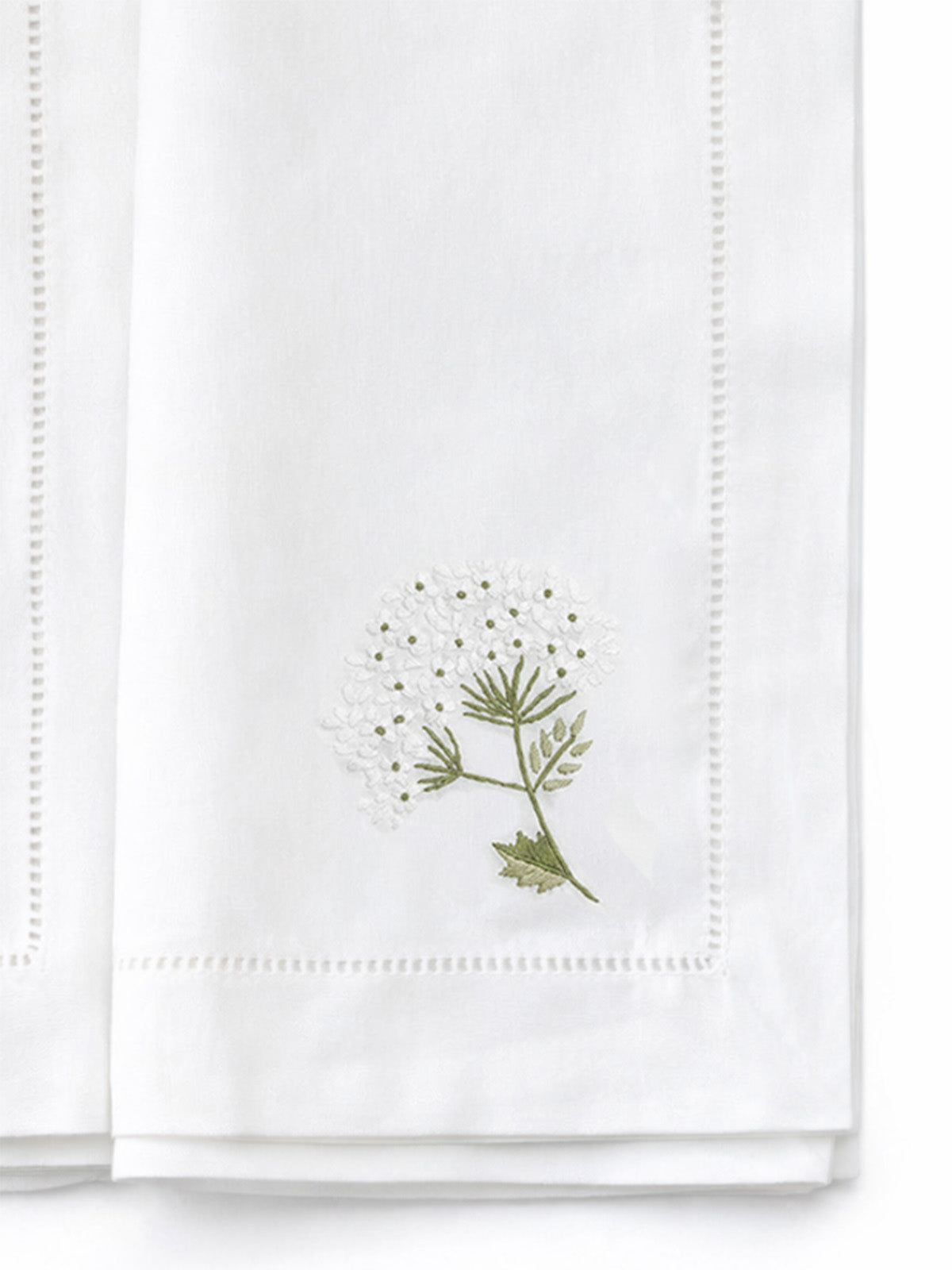 Dinner Napkin, Hydrangea (White), Set of 2