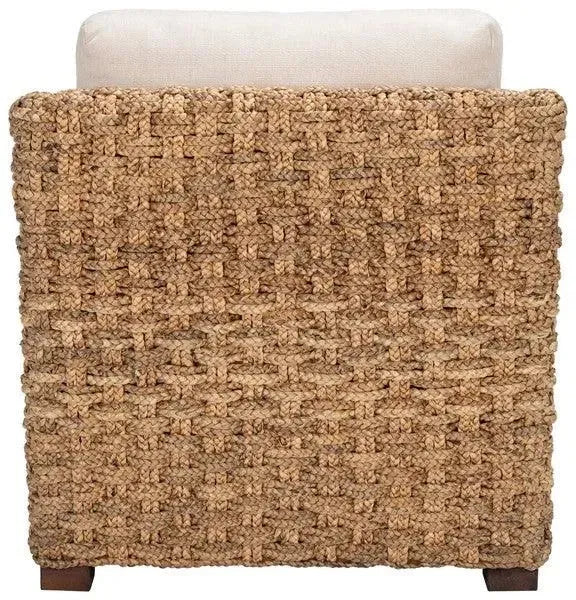Safavieh Gregory Natural-Beige Water Hyacinth Accent Chair