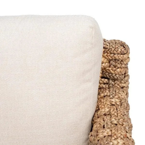 Safavieh Gregory Natural-Beige Water Hyacinth Accent Chair