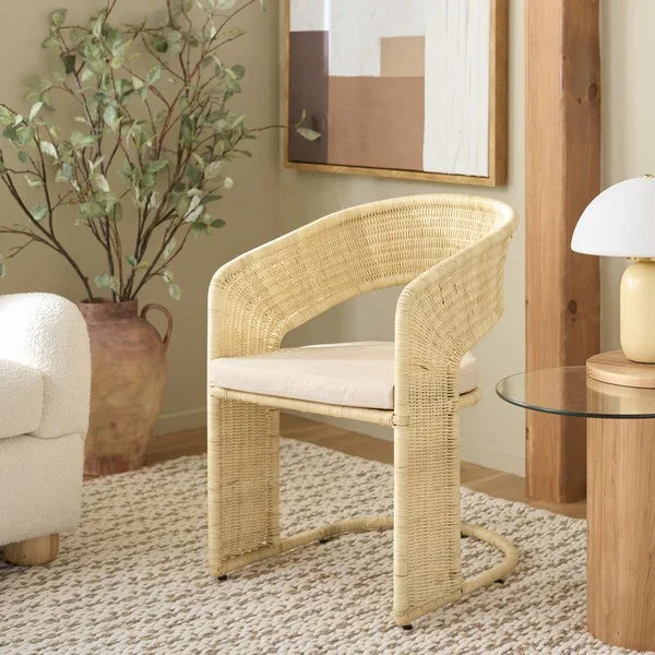 Krystalina Rattan Dining Chair in Natural