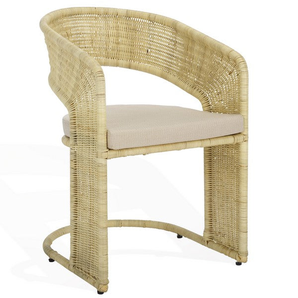 Krystalina Rattan Dining Chair in Natural