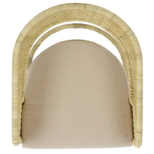 Krystalina Rattan Dining Chair in Natural