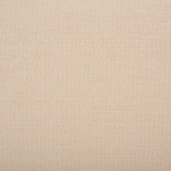 Flanders Rattan Pole Bench in Natural with White Cushion