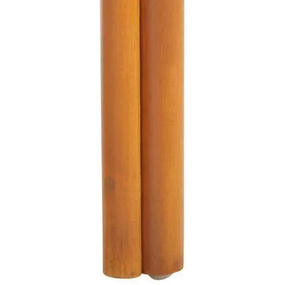 Jennabrook Rattan Dining Chair in Natural and White with Curved Back - The Mayfair Hall