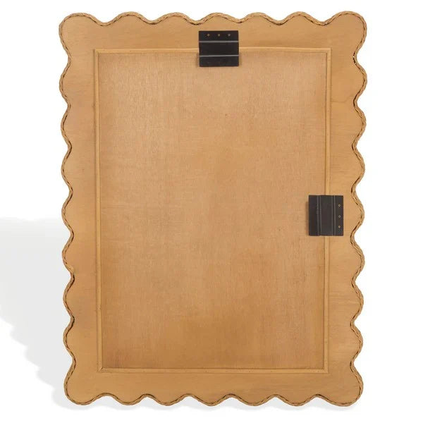 Glendetta 40" Rattan Rectangle Mirror in Natural