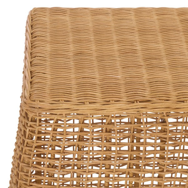 Jilliette Rattan Console Table in Natural