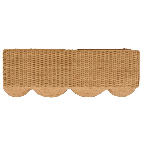 Jilliette Rattan Console Table in Natural