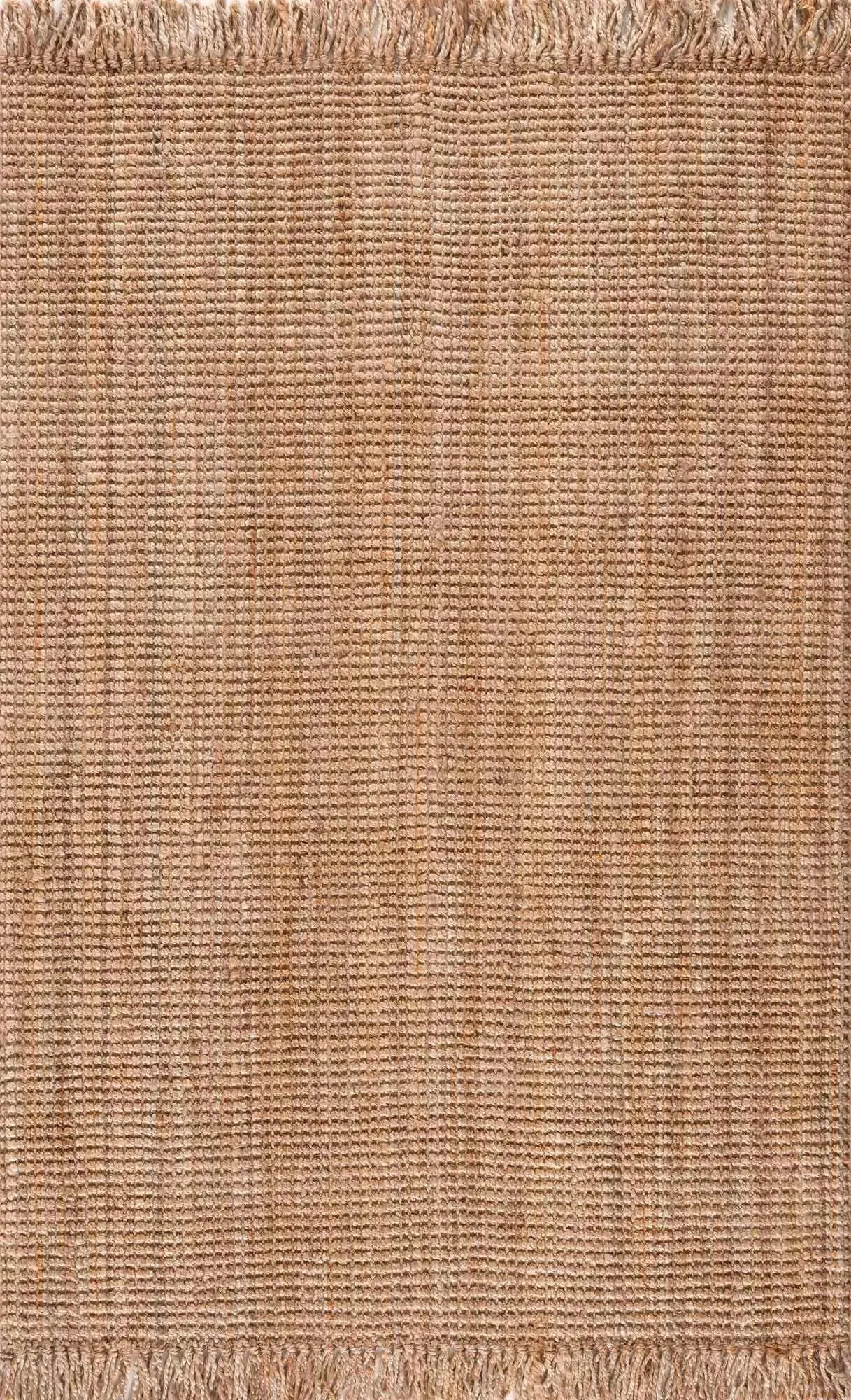 Senneterre Jute Rug in Light Brown
