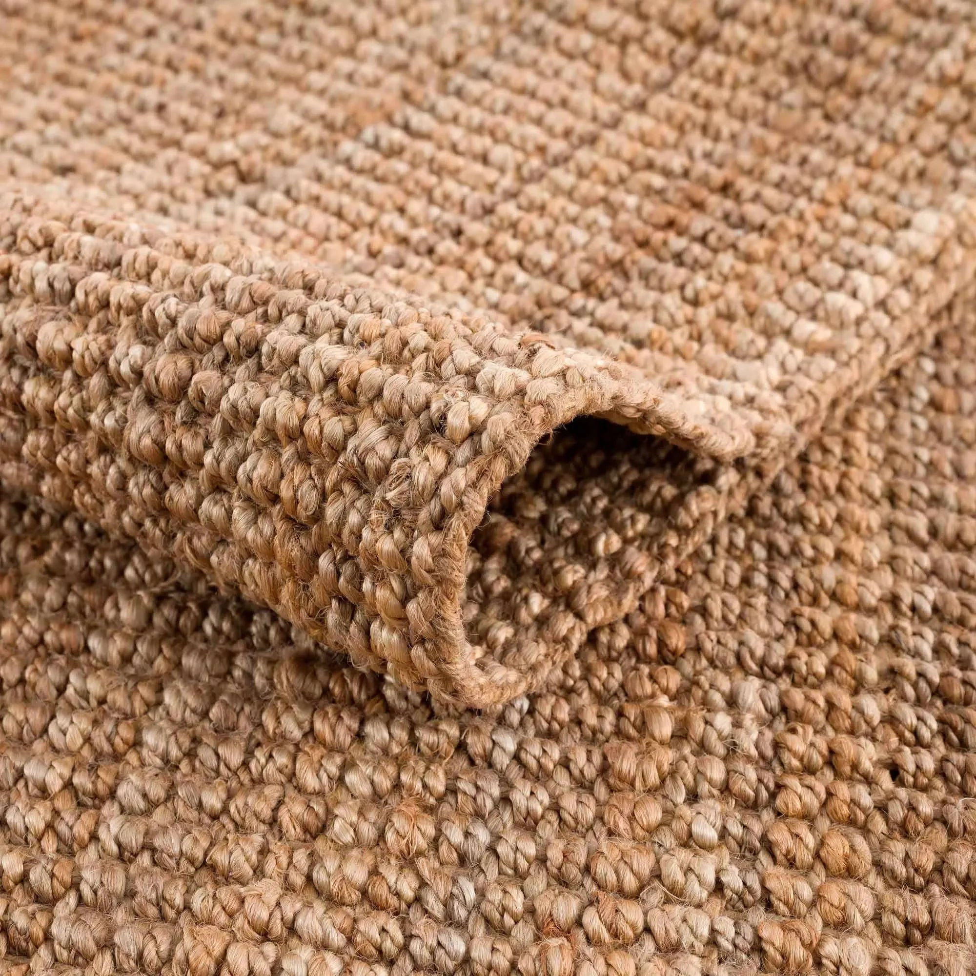 Senneterre Jute Rug in Light Brown