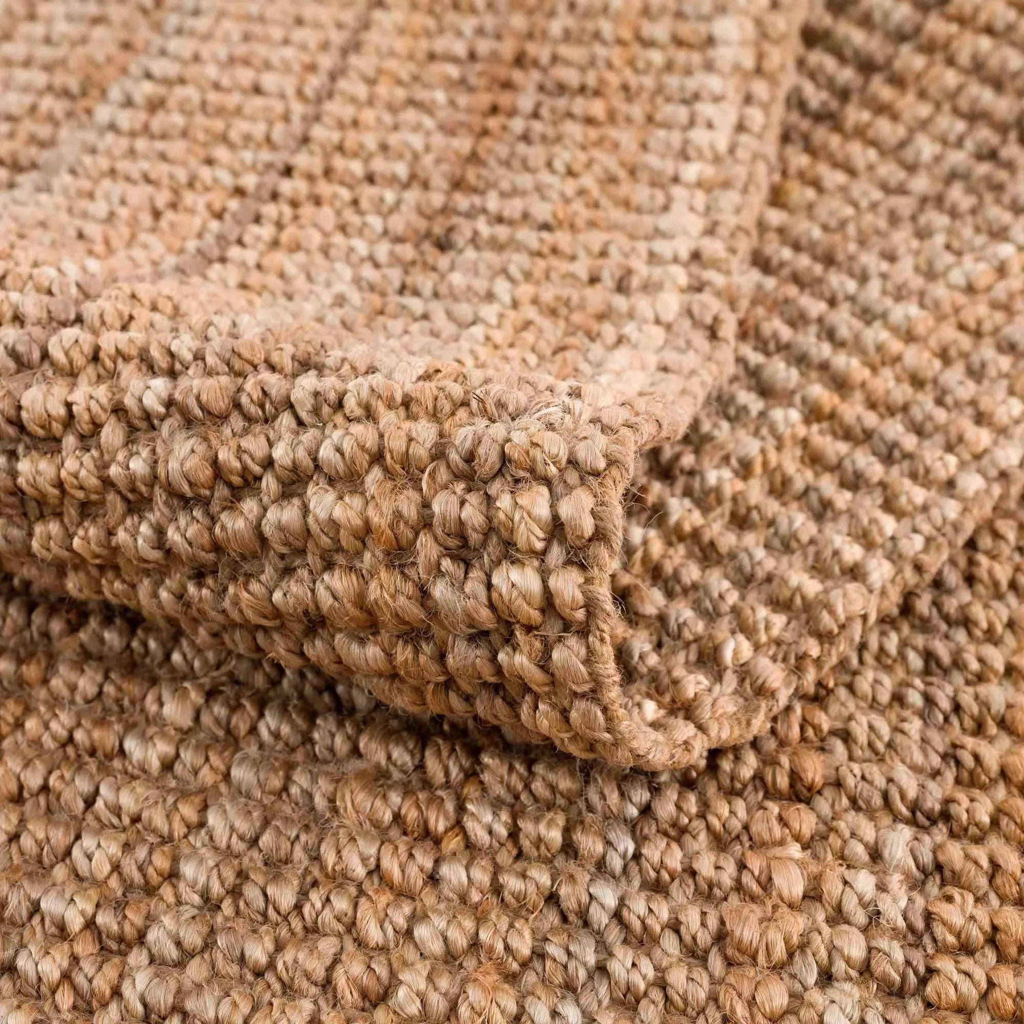 Senneterre Jute Rug in Light Brown