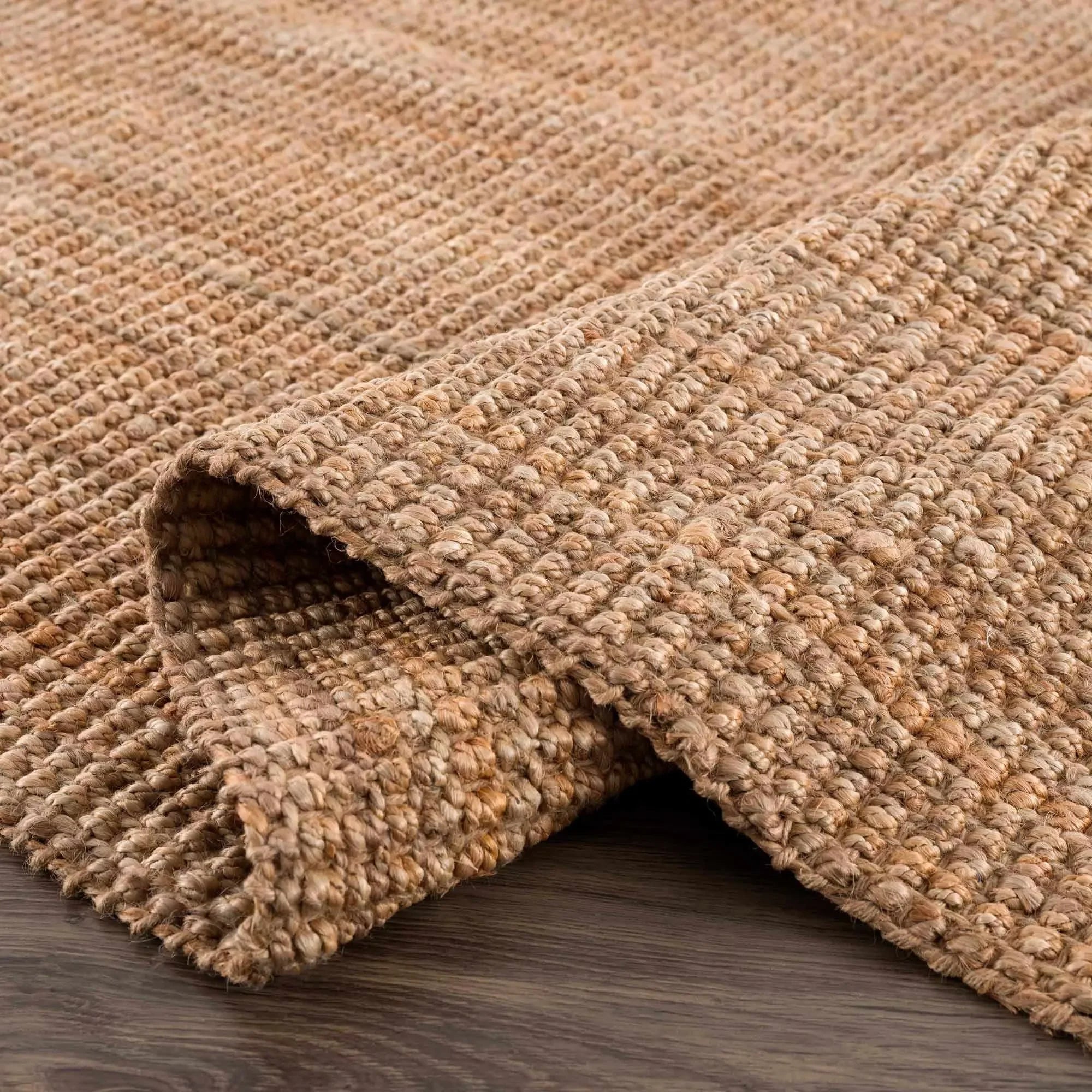 Senneterre Jute Rug in Light Brown