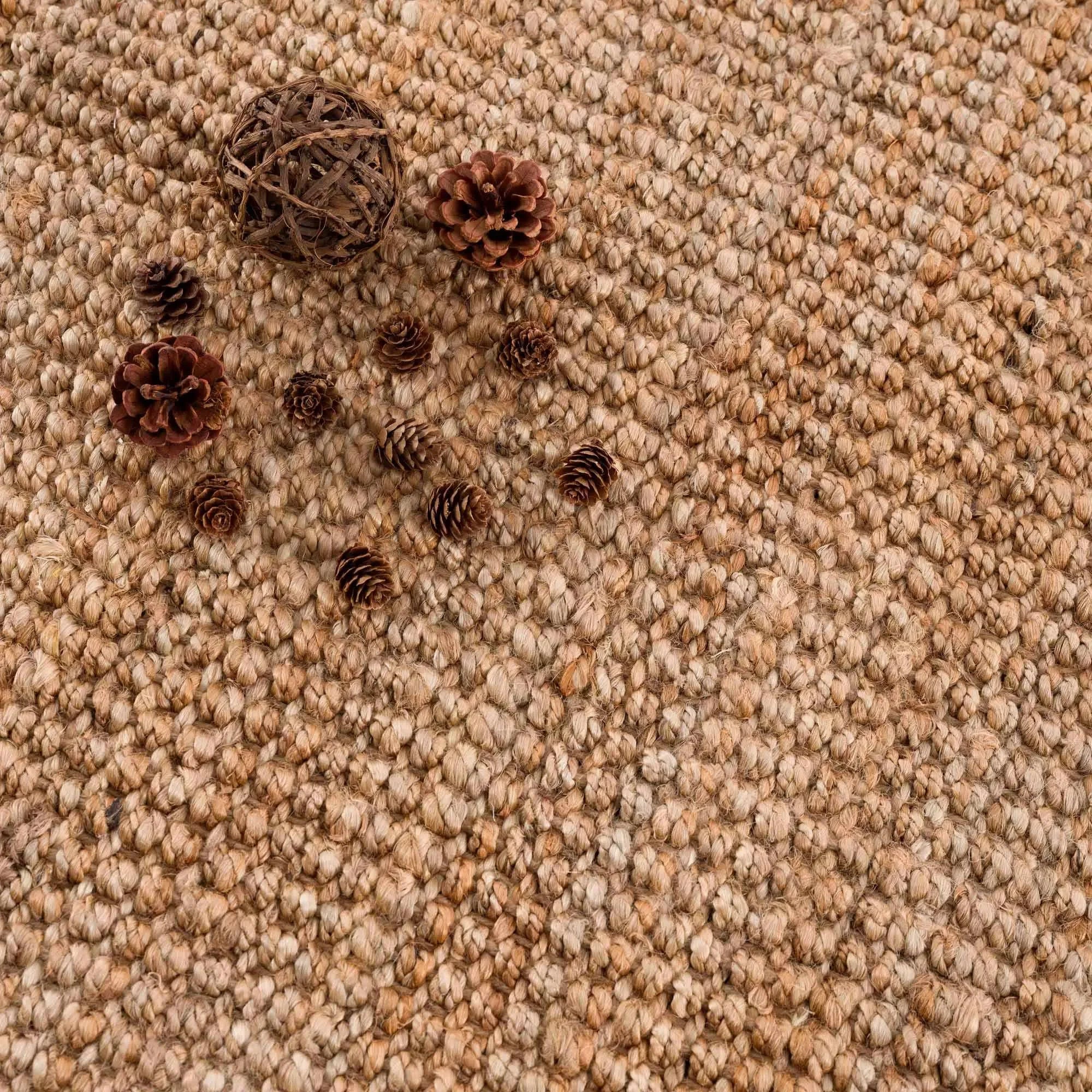 Senneterre Jute Rug in Light Brown