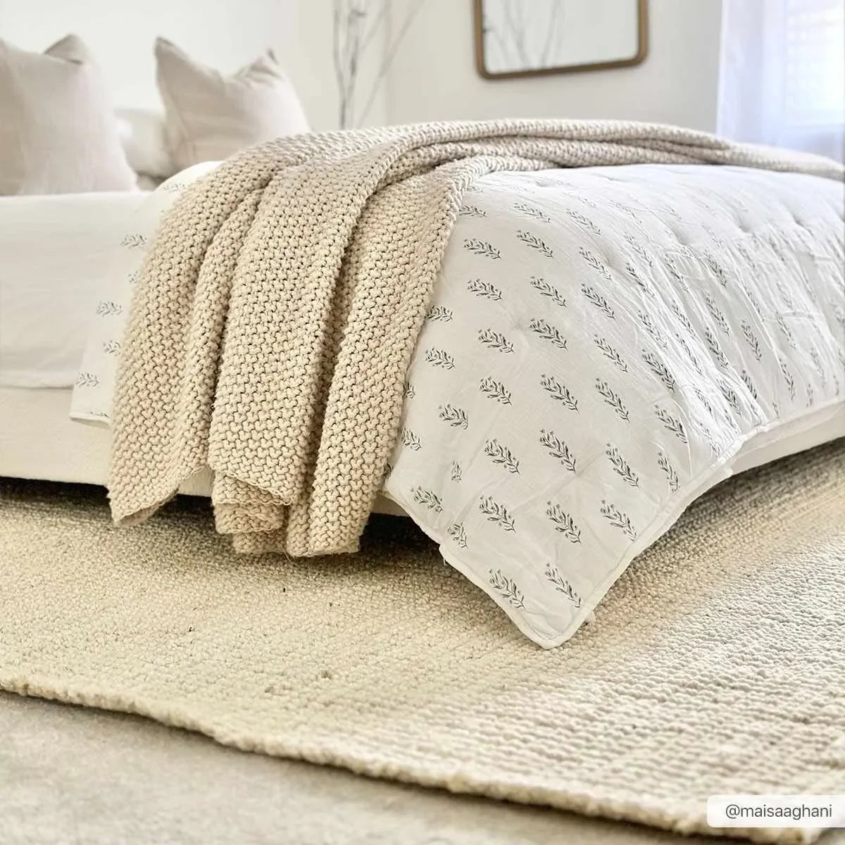Calla Jute Beige Area Rug - Livabliss x Becki Owens - The Mayfair Hall