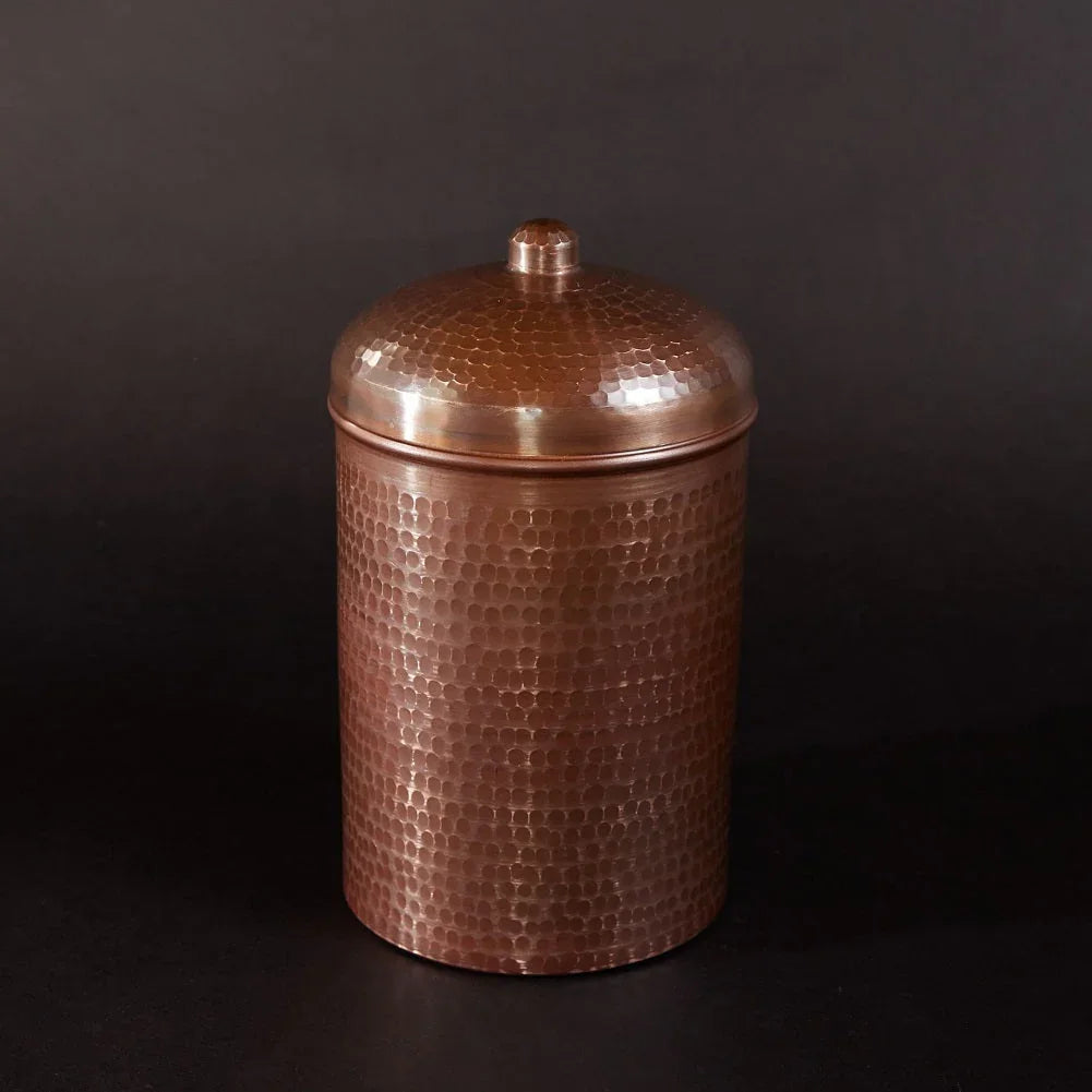 Copper Kitchen Canisters - Individual Sizes - The Mayfair Hall