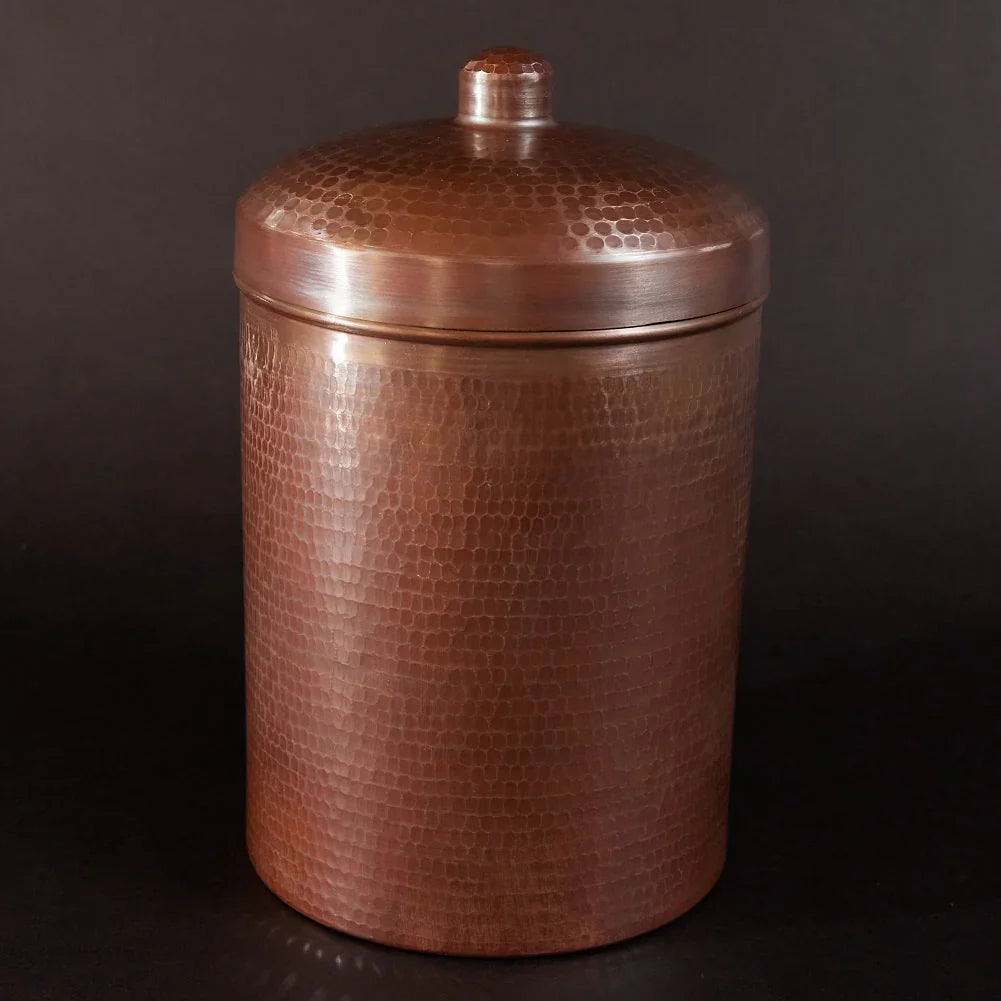 Copper Kitchen Canisters - Individual Sizes - The Mayfair Hall