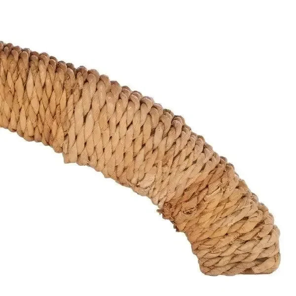 Caycee Water Hyacinth Coffee Table in Natural - The Mayfair Hall