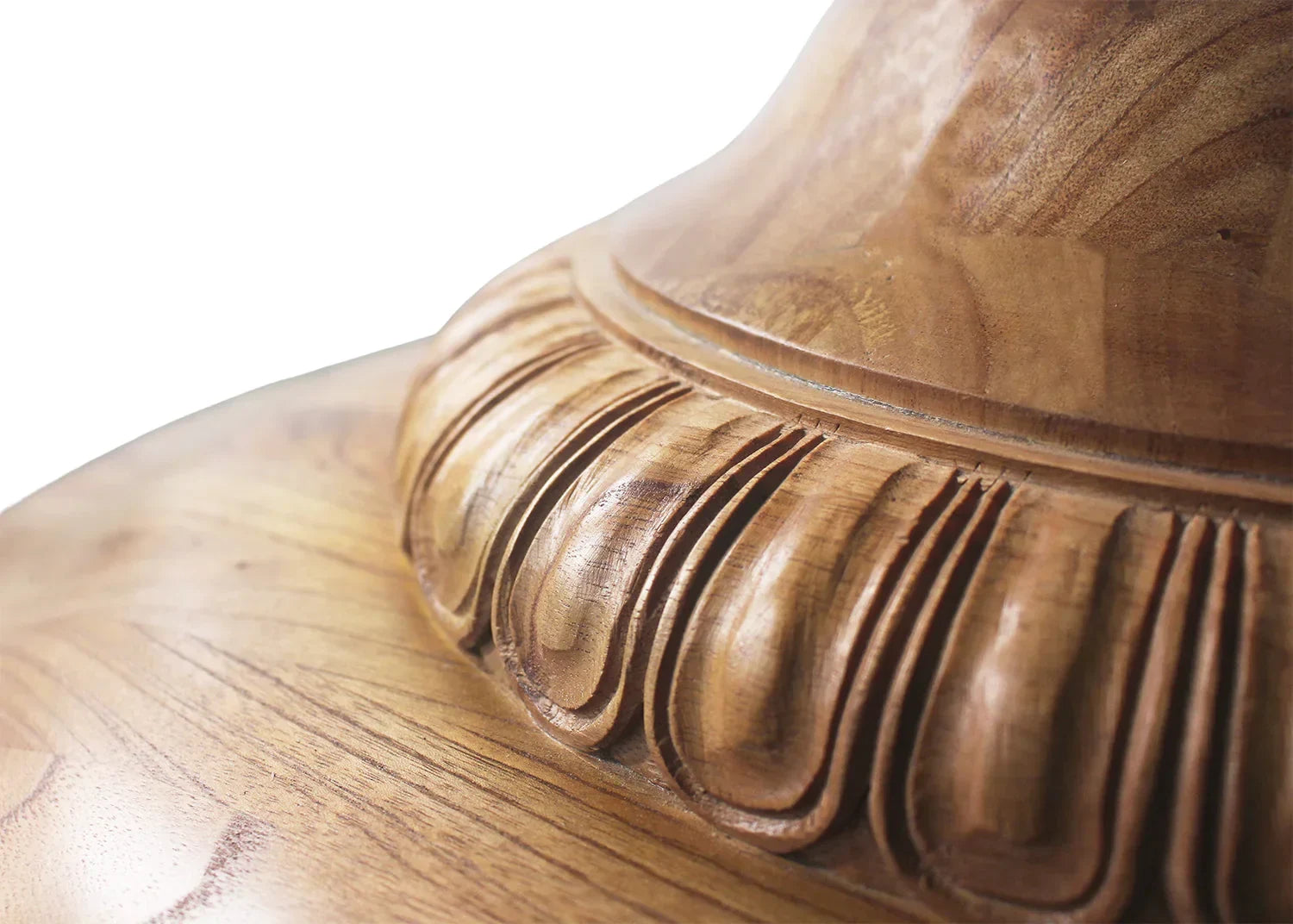 55" Charlotte Pedestal Table (Golden Oak) - The Mayfair Hall