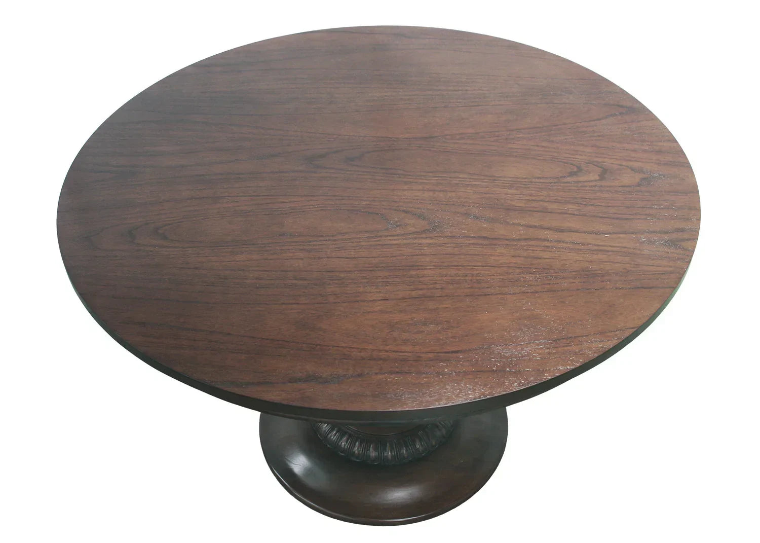 48" Charlotte Pedestal Table (Walnut) - The Mayfair Hall