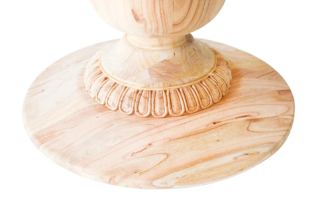 48" Charlotte Pedestal Table (Natural) - The Mayfair Hall