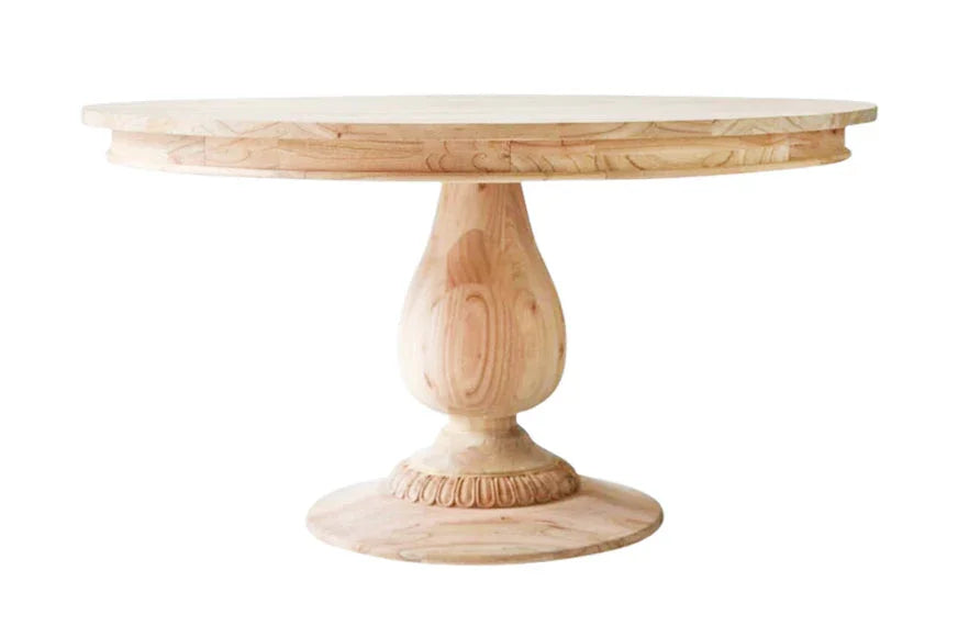 55" Charlotte Pedestal Table (Medium) - The Mayfair Hall