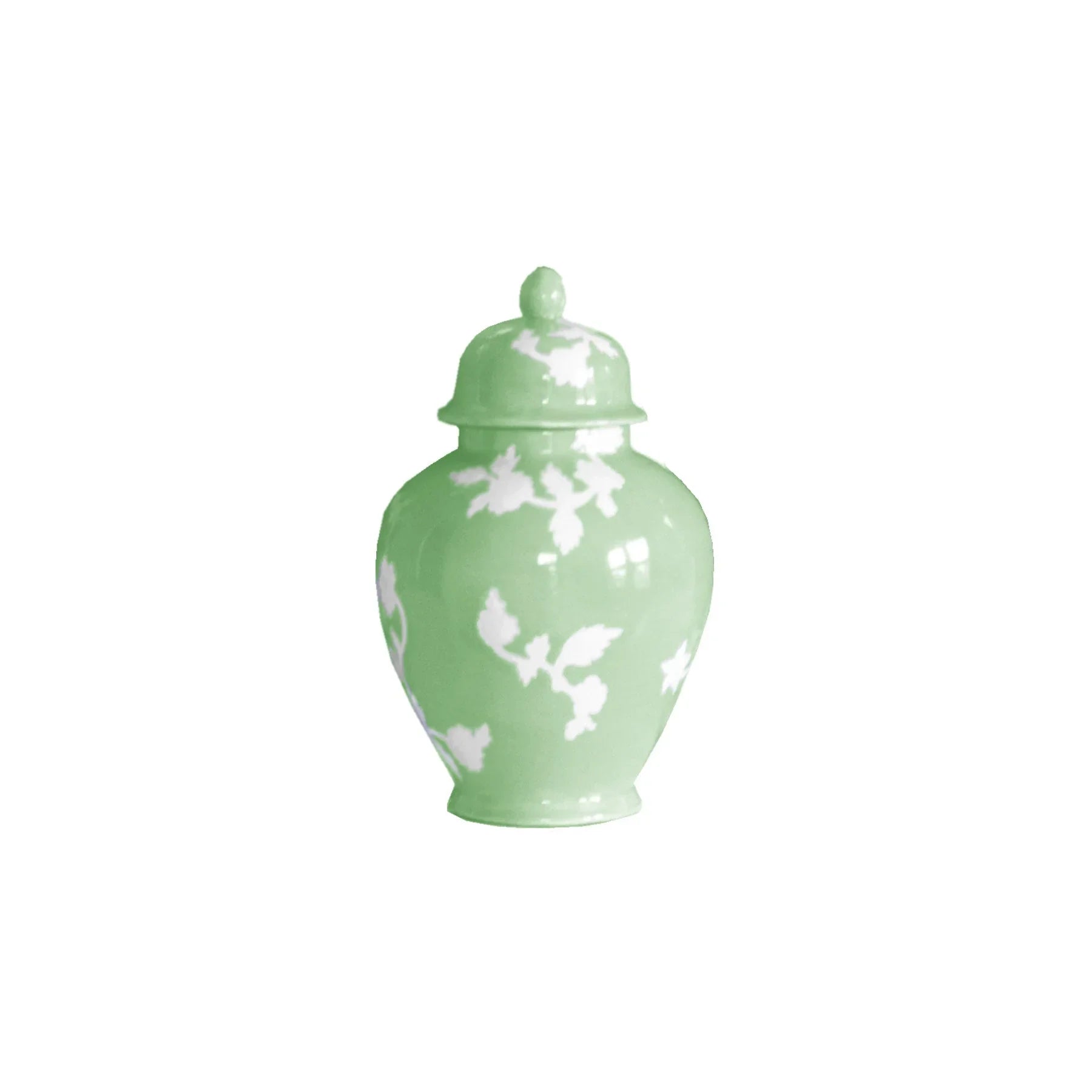 Chinoiserie Dreams Ginger Jars in Cabbage Patch Green - The Mayfair Hall