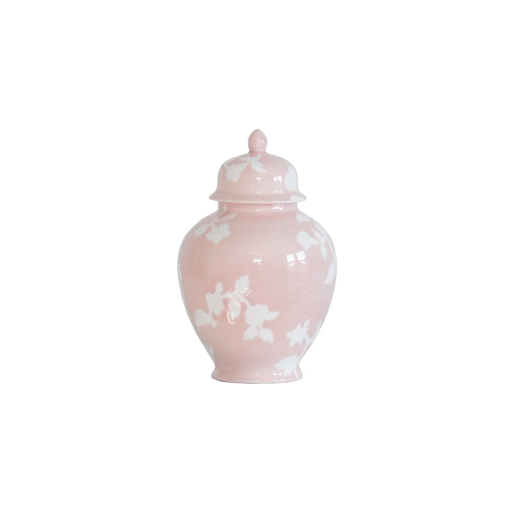 Chinoiserie Dreams Ginger Jars in Cherry Blossom Pink - The Mayfair Hall
