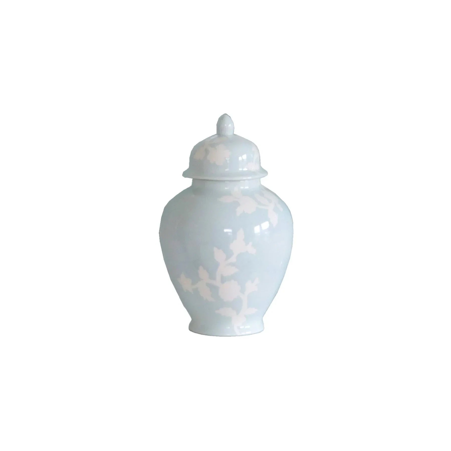 Chinoiserie Dreams Ginger Jars in Hydrangea Light Blue - The Mayfair Hall