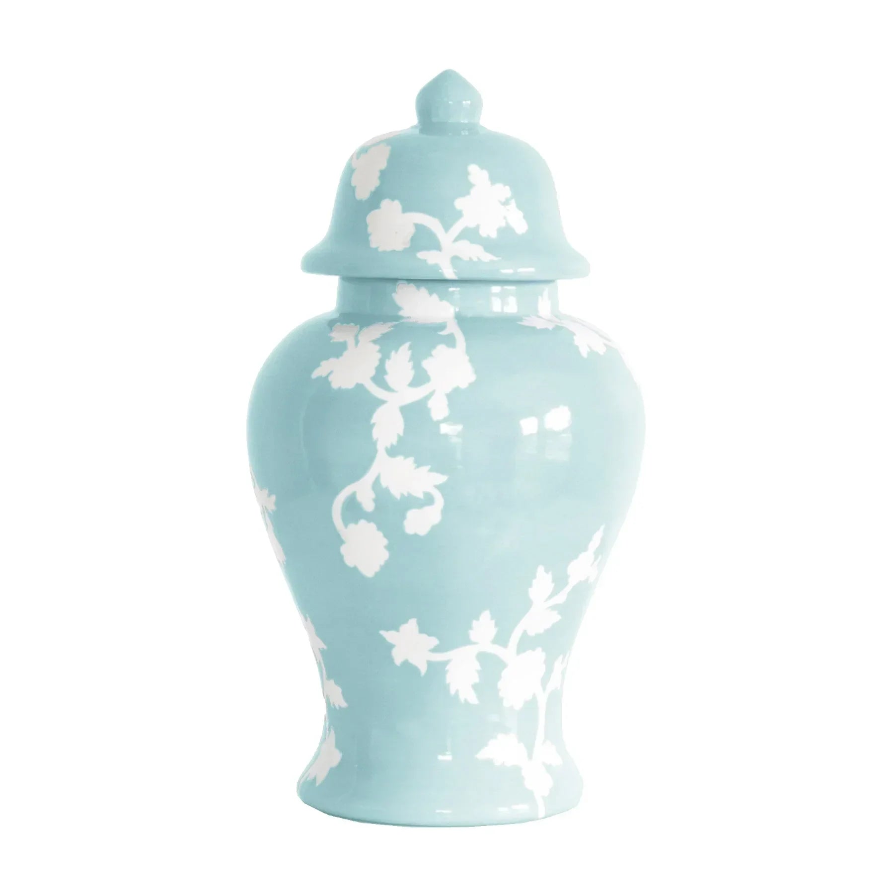 Chinoiserie Dreams Ginger Jars in Robin's Egg Blue - The Mayfair Hall