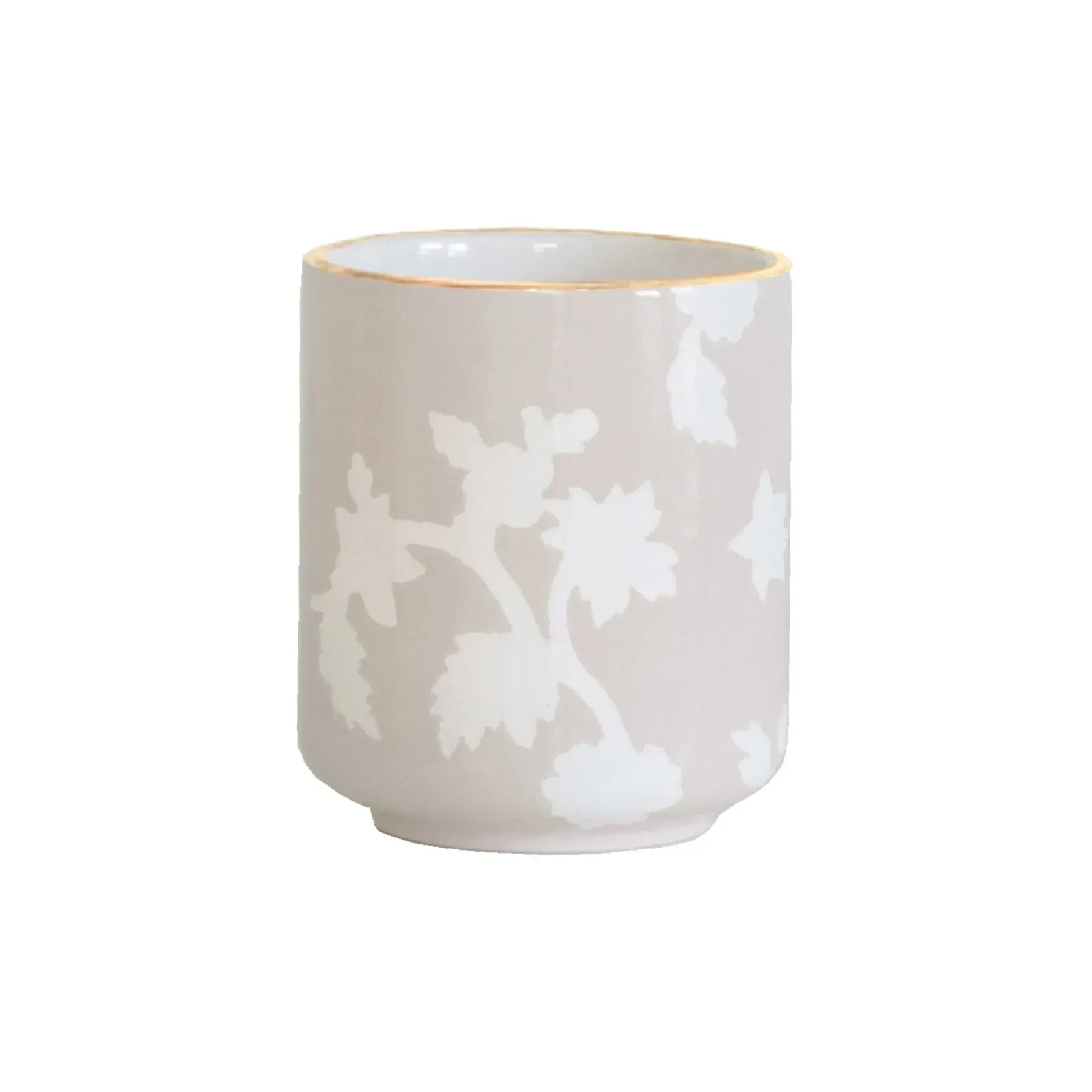 Chinoiserie Dreams Vase with 22K Gold Accent - The Mayfair Hall