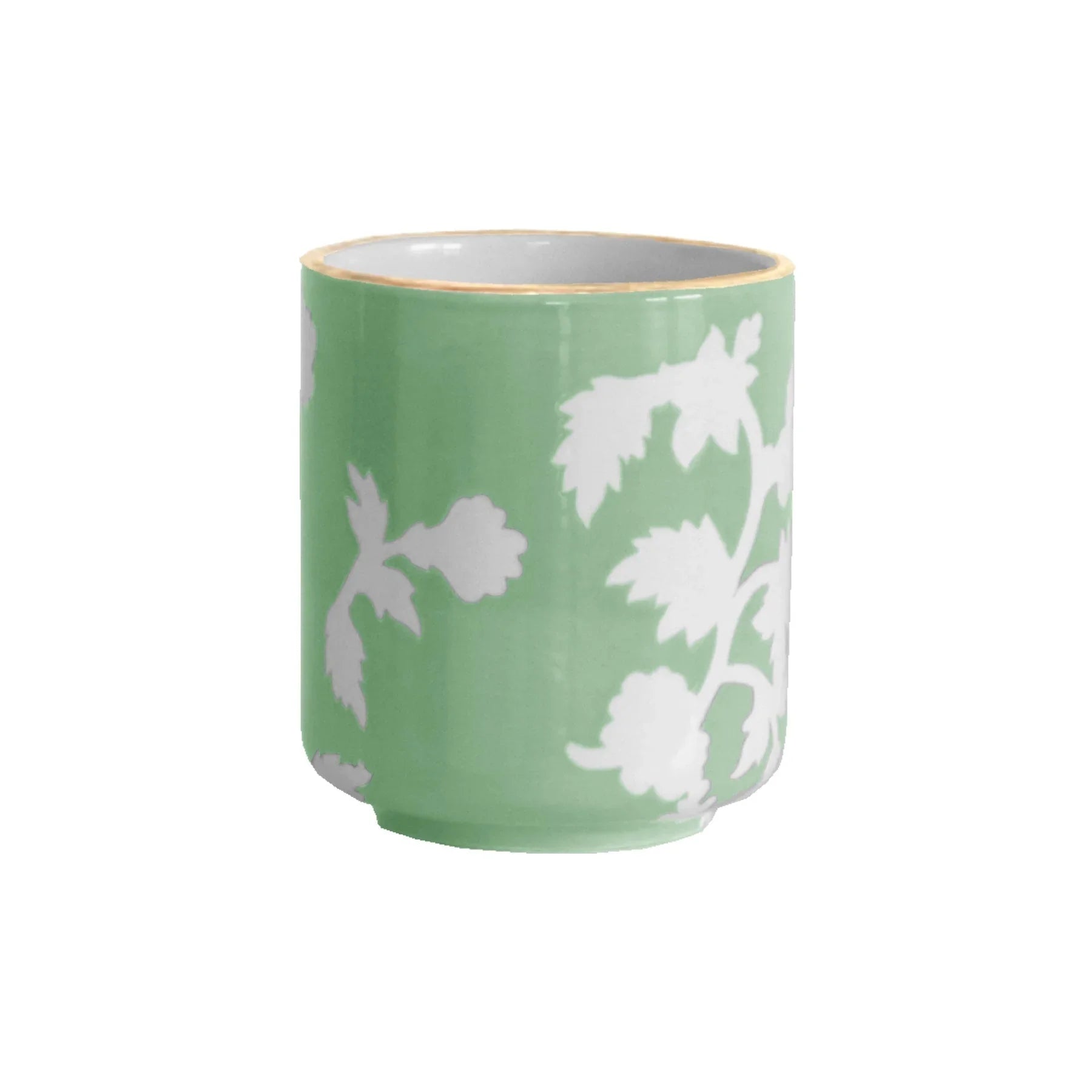 Chinoiserie Dreams Vase with 22K Gold Accent - The Mayfair Hall