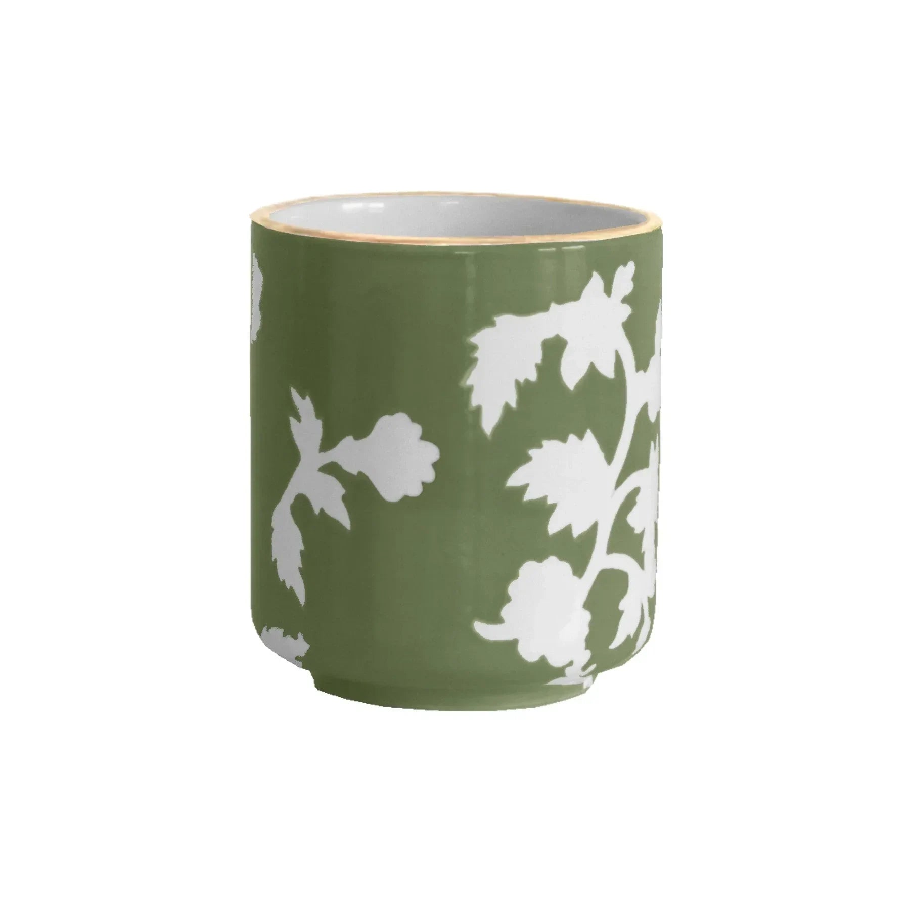 Chinoiserie Dreams Vase with 22K Gold Accent - The Mayfair Hall