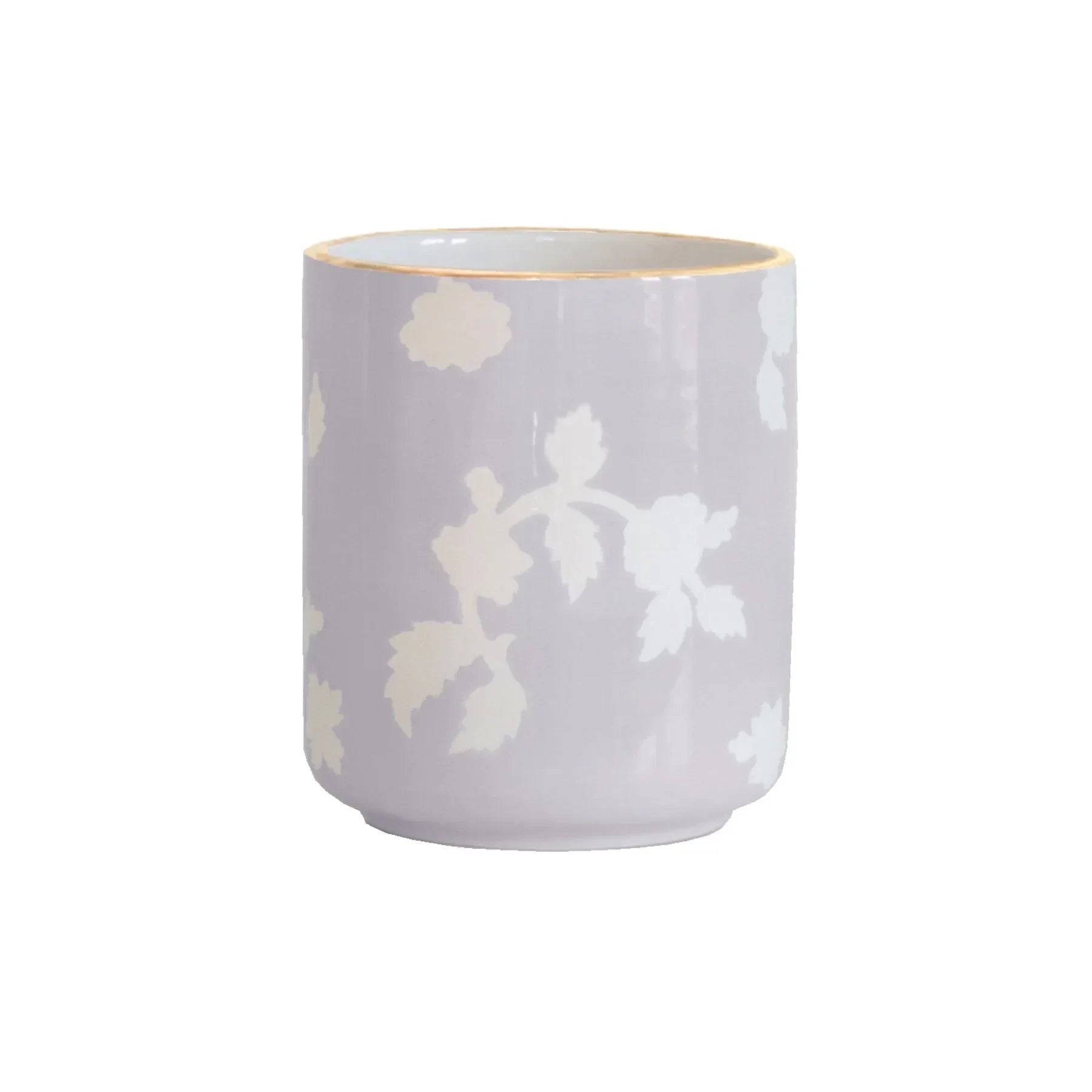 Chinoiserie Dreams Vase with 22K Gold Accent - The Mayfair Hall