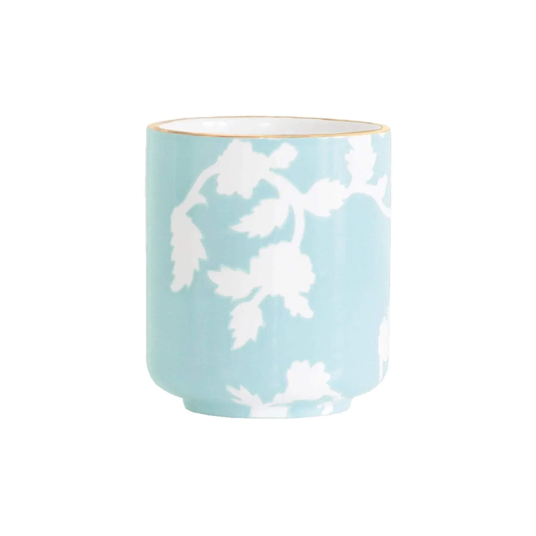 Chinoiserie Dreams Vase with 22K Gold Accent - The Mayfair Hall