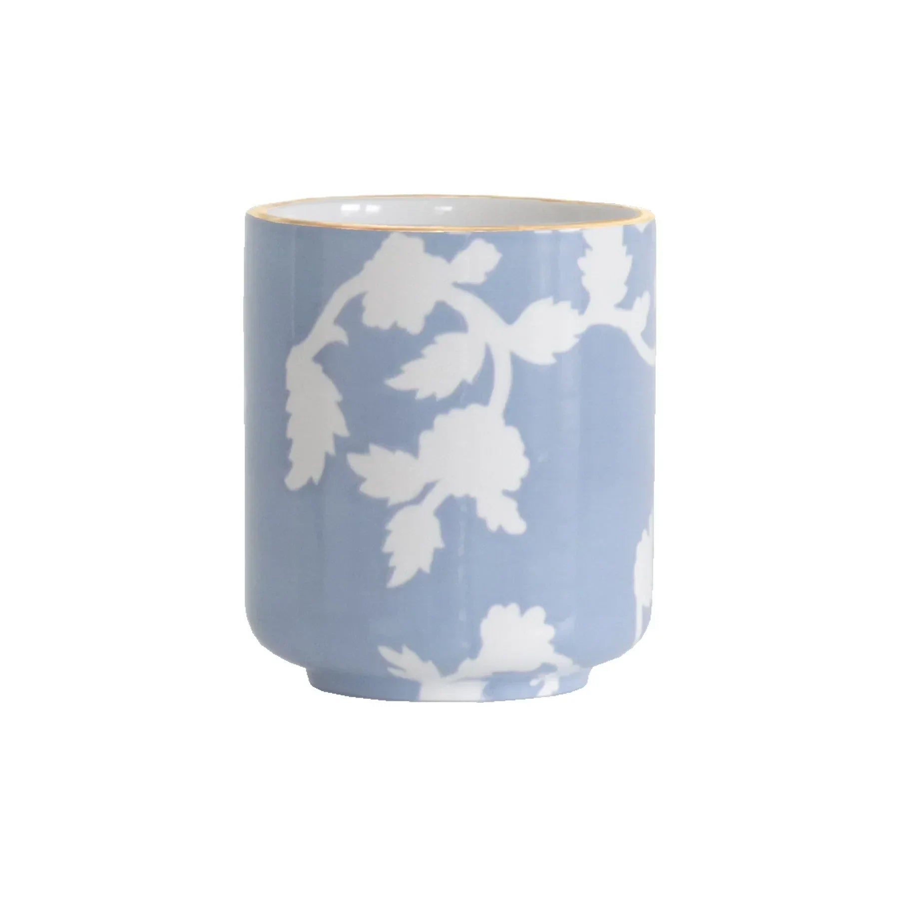 Chinoiserie Dreams Vase with 22K Gold Accent - The Mayfair Hall