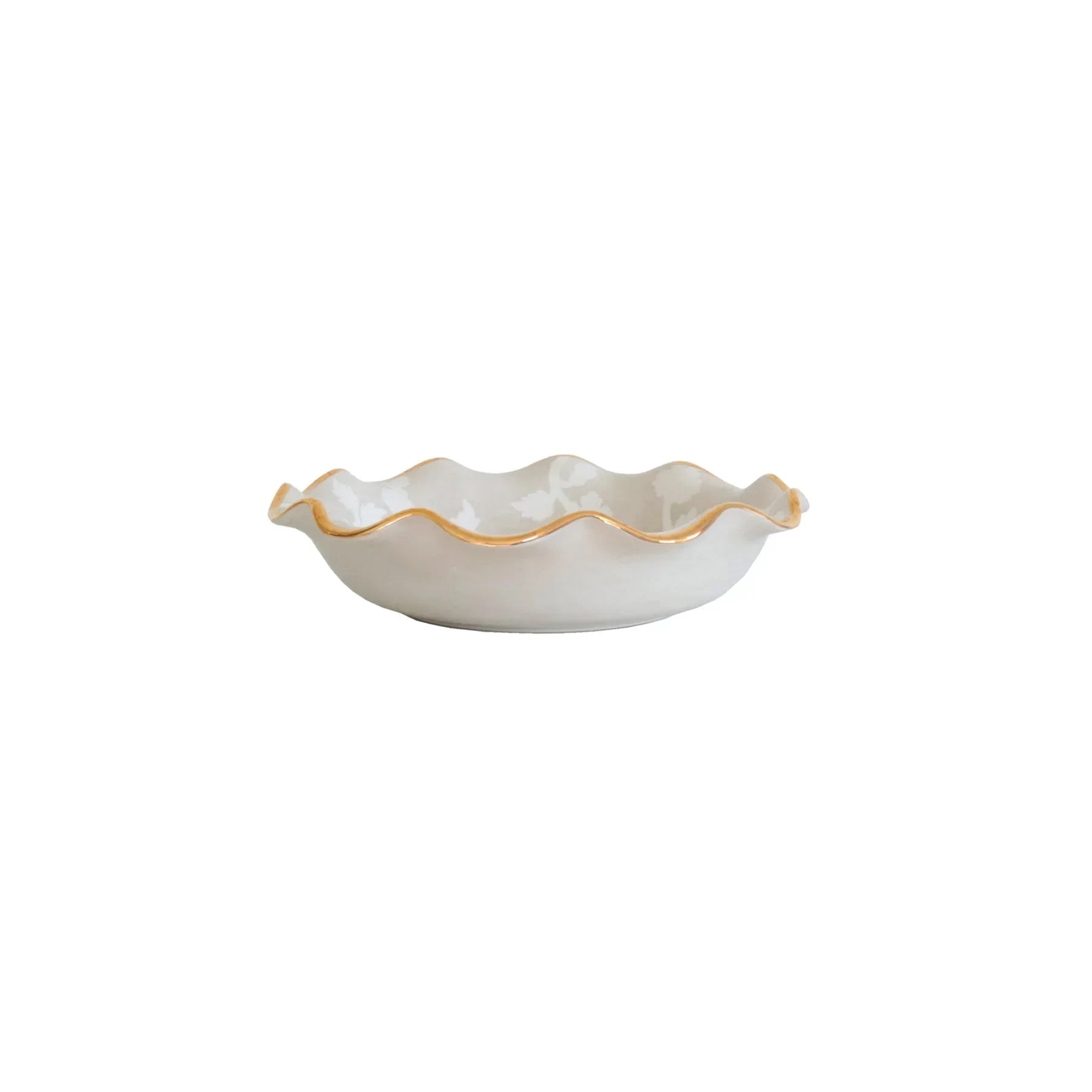 Chinoiserie Dreams Scalloped Bowls with 22K Gold Accent - The Mayfair Hall