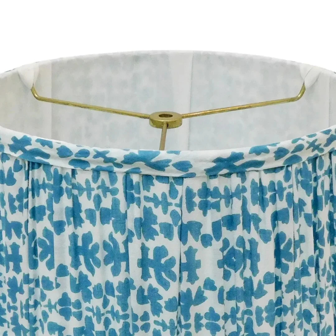 Chintz Mist Pleated Lamp Shade - The Mayfair Hall