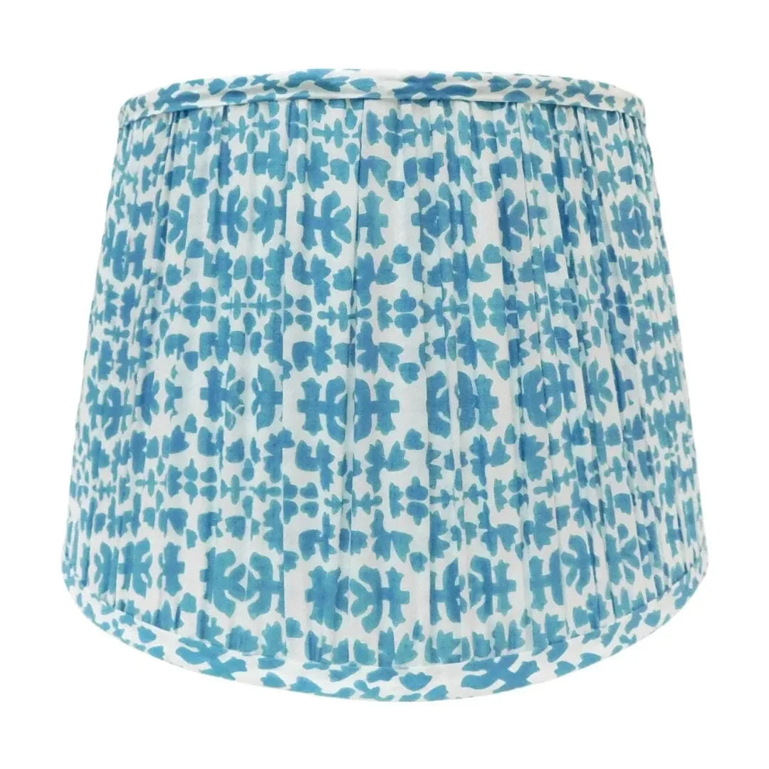 Chintz Mist Pleated Lamp Shade - The Mayfair Hall