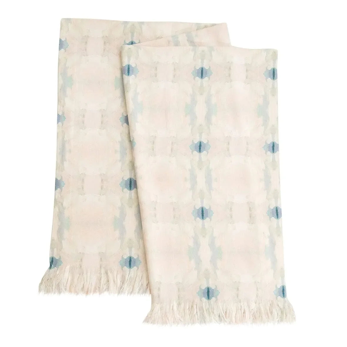 Coral Bay Pale Blue Throw Blanket - The Mayfair Hall