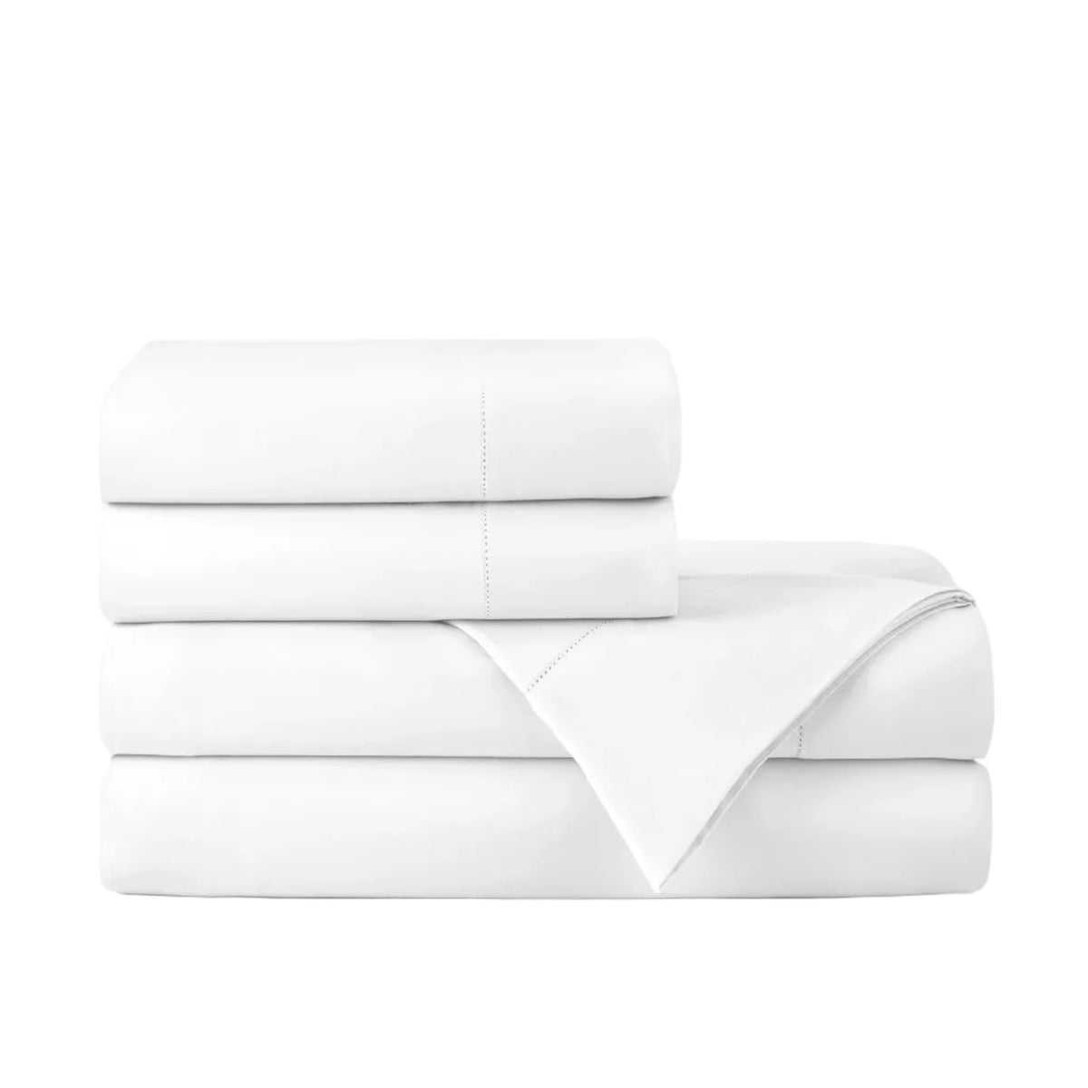 Clara Cotton Sateen Sheet Set by Peacock Alley