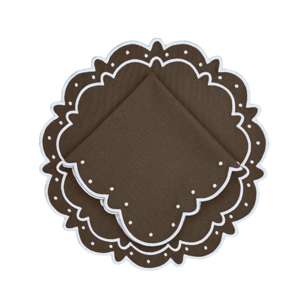 Ava Placemat - Dark Cocoa (Set of 4)
