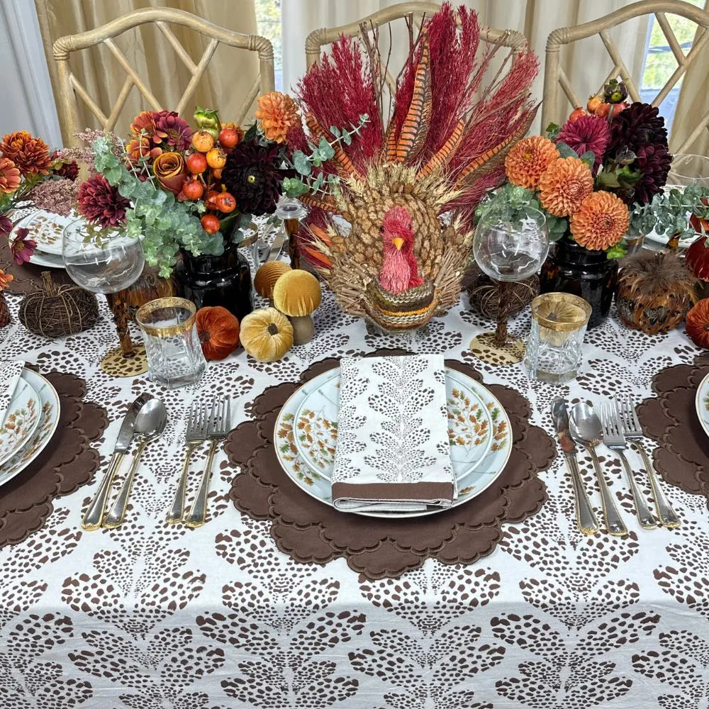 Lillian Placemat in Cocoa (Set of 4)